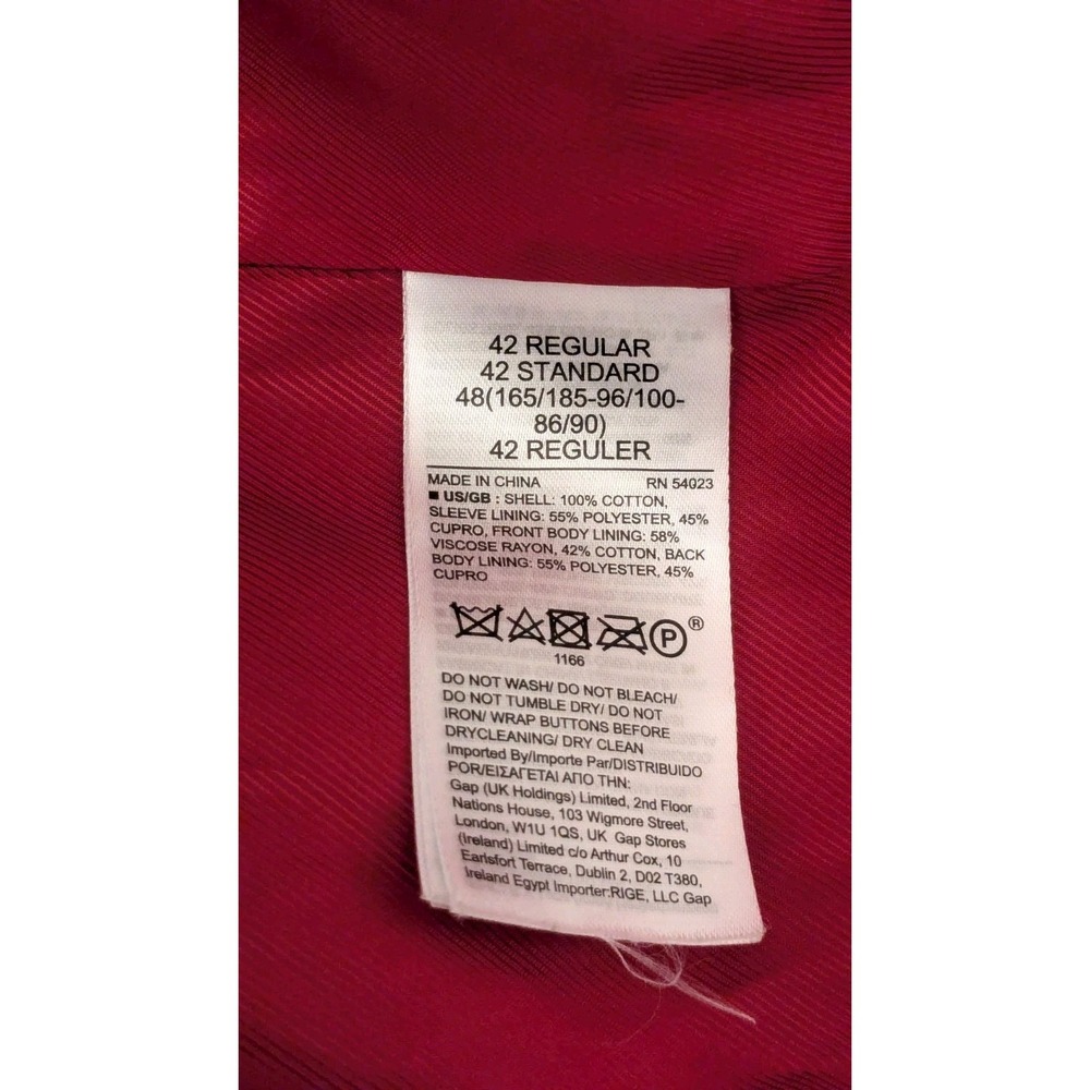 Banana Republic Blazer 42R Black Velvet Tailored Slim Fit Smoking Lounge Jacket - Picture 8 of 12